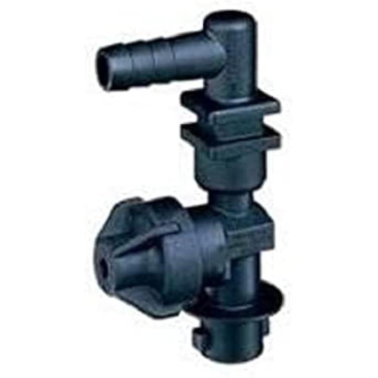 Diaphragm Check Valve Quick Nozzle Body Elbow Single Hose Barb For 12 ID Hose 19349-211-540-NYB