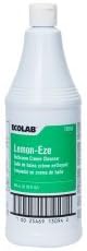 Ensur Lemon-Eze Surface Cleaner, Cream, 32 oz Bottle, Case of 12