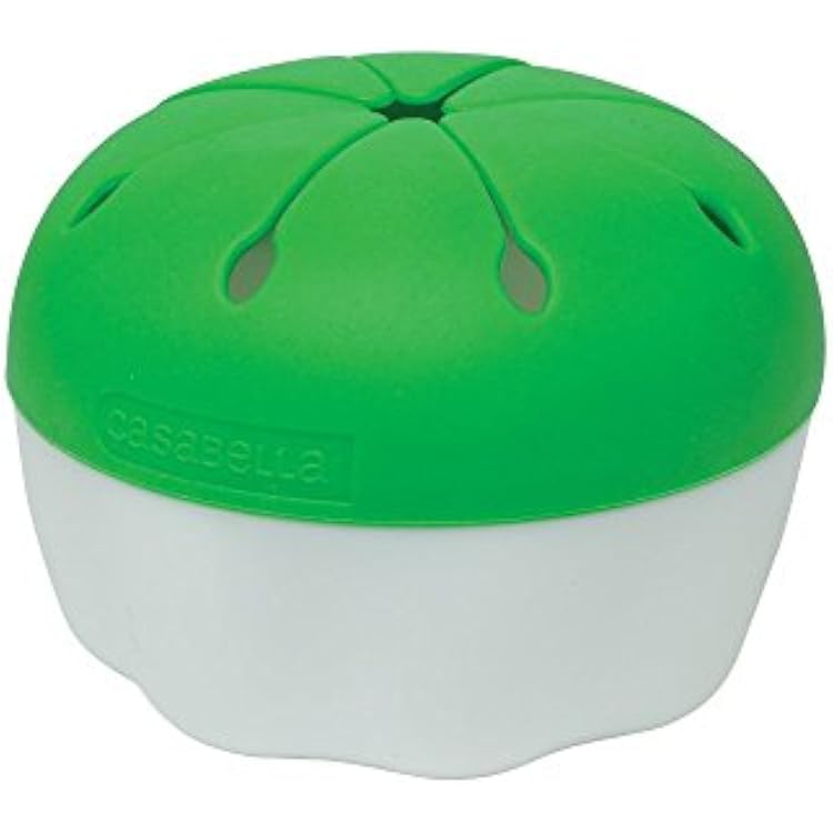 Casabella Garlic Keeper, GreenWhite