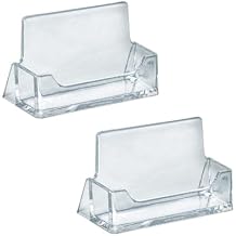 Azar Displays 252010-2PK Counter Business Card Holder, 2-Pack