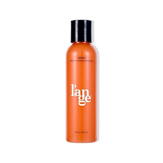 LANGE HAIR Sorbet Botanical Smoothing Balm | Lightweight Biotin Leave-In Conditioner for Frizz Control, Shine & Detangling | Heat Protectant Balm for Blowouts & Defined Curls | Hair Care Products