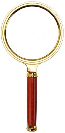 Microcase 80 mm Diameter 10X Magnification Handheld Magnifier - Model BY3
