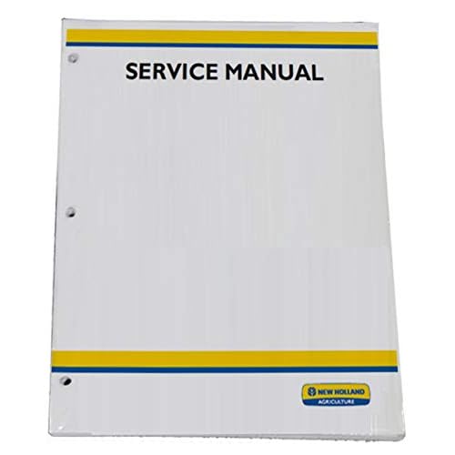 New Holland TT55, TT75 Tractor Workshop Repair Service Manual - Part Number # 87042097