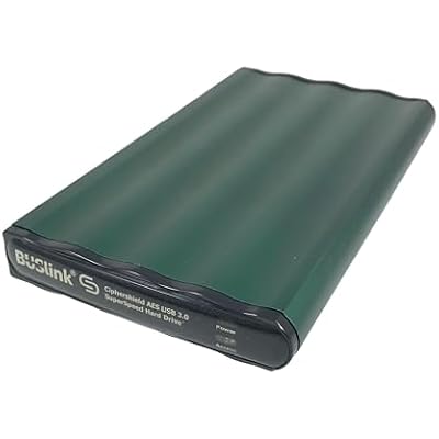 BUSlink 500GB CipherShield USB 3.0 AES 256-bit Key Encrypted Solid State Drive SSD