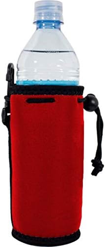 Blank Neoprene Water Bottle Coolie (2 Pack, Red)