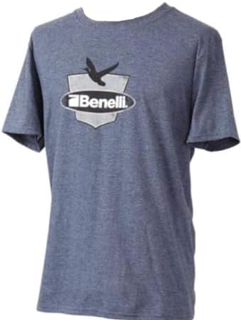 BENELLI Duck Badge T Shirt Navy Medium 93004M