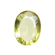 GEMHUB A Grade Yellow Citrine 94.80 Ct Oval Shape Yellow Citrine Loose Translucent Citrine Jewelry Making, Wire Wrapping Gemstone