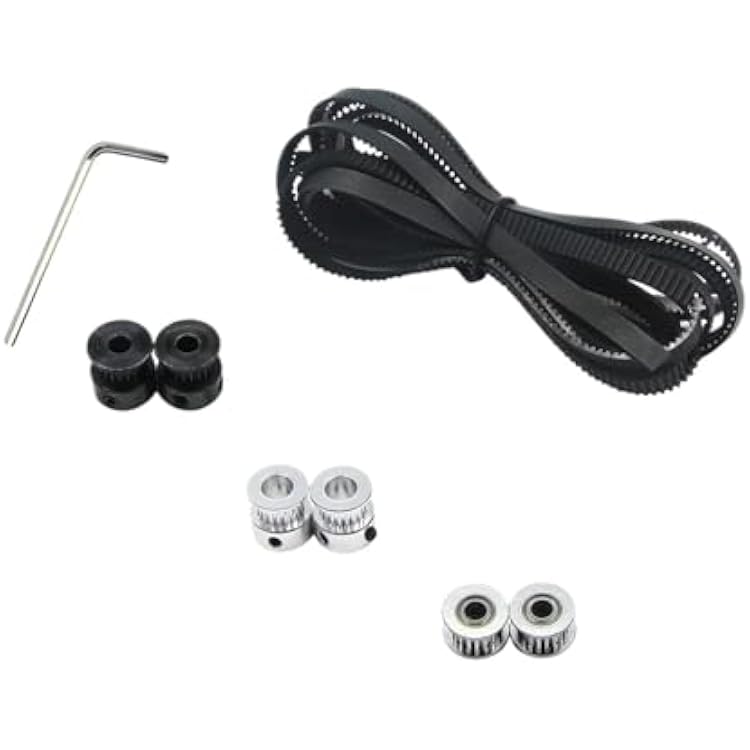 Artillery 3D Printer Sidewinder X1,x2 and Genius,Geniuspro, gt2 Timing Belt and Timing Wheel kit Color : Kit 4