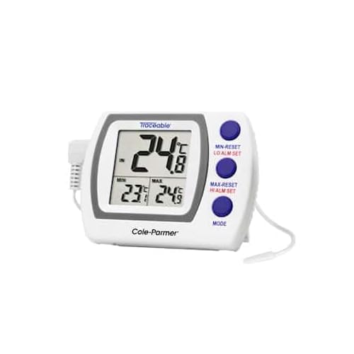 Traceable Jumbo RefrigeratorFreezer Thermometer; 1 Wire Probe