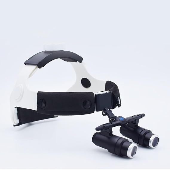 Headband 4.0X 5.0X 6.0X 6.5X Kepler Binocular Magnifier Loupes 420mm Working Distance (5.0X)