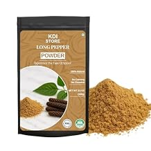 KDI STORE Long Pepper Powder, 100% Natural, No Coloring or Chemicals, 3.5 Oz, USDA Organic Certified Spice
