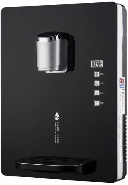 Wall Mounted Water Cooler,30L/H Wall-Mounted Mains Fed Unit Water Dispenser, With Electronic Child Lock,0.1-0.4MPa Water Inlet, Hot & Cold, for Office, Hotel, Canteens,School