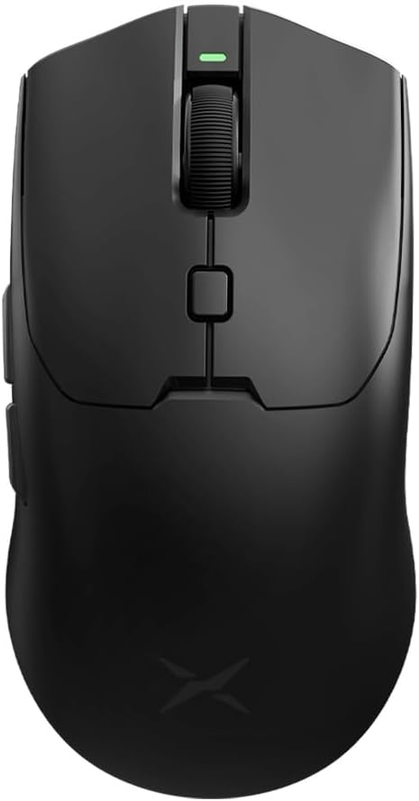 DELUX M700PRO Wireless Gaming Mouse, 59g Lightweight, PAW 3395 Optical Sensor, 26000 DPI, 90Hrs Battery Life, 6 Programmable Buttons (Black)