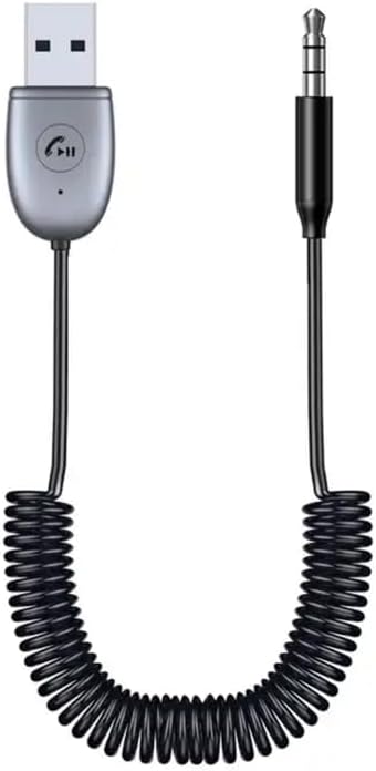 ScHitec UsbA Bluetooth 5.1 Araç Kiti Hifi Ses Alıcı 3.5mm Aux Adaptör Dönüştürücü BT770