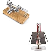 Sunnytech Hot Air Stirling Engine Solar Mendocino Motor Magnetic Levitating Educational Model M14-03-S-QZ05