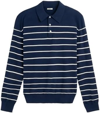 Sweater for Men Long Sleeve Regular Fit Casual Knitted Pullover Winter for Dressy Wear