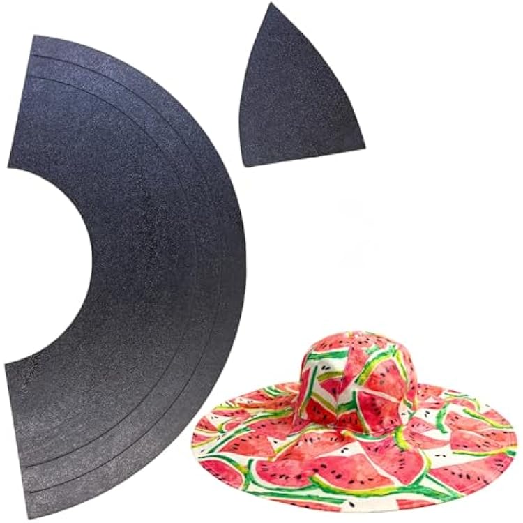 Martelli No Slip Brim Hat Template Set, Fall Hat Pattern - Sewing Quilting Project - Garden Hat Sewing Pattern & Template Set