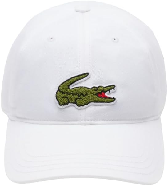 Lacoste Unisex-Adult Crocodile Badge Twill Cap