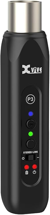 Xvive P3 Bluetooth Audio Receiver for Mixer, Active PA/DJ Systems