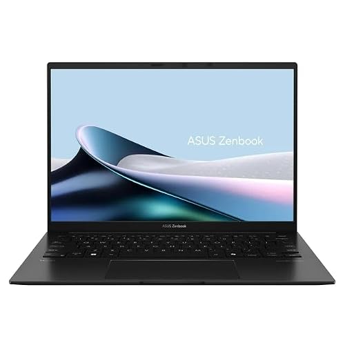 ASUS Zenbook 14 OLED Laptop 2024 14 WUXGA 1920 x 1200 Touchscreen, AMD Ryzen 7 8840HS, 8-core, AMD Radeon Graphics, 16GB LPDDR5, 2TB SSD, Backlit KB, Wi-Fi 6E, Bluetooth 5, Windows 10 Pro