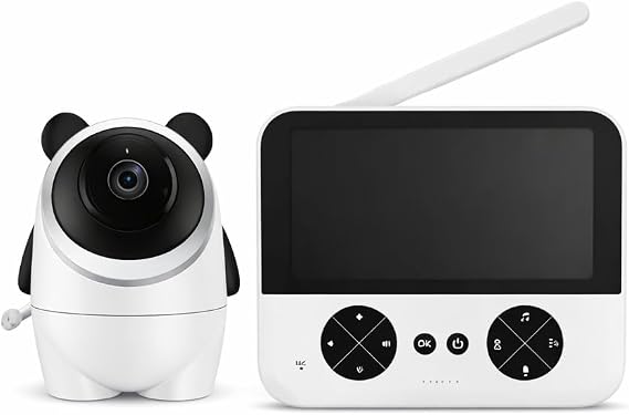 720P Akıllı Bebek Kamerası – 4.3”/5.0” Ekranlı, 3000mAh Şarjlı, HD Gece Görüşü, 4X Zoom, Sesli İnterkom, Lullaby Fonksiyonlu, Uzaktan Kontrollü Baby Monitor