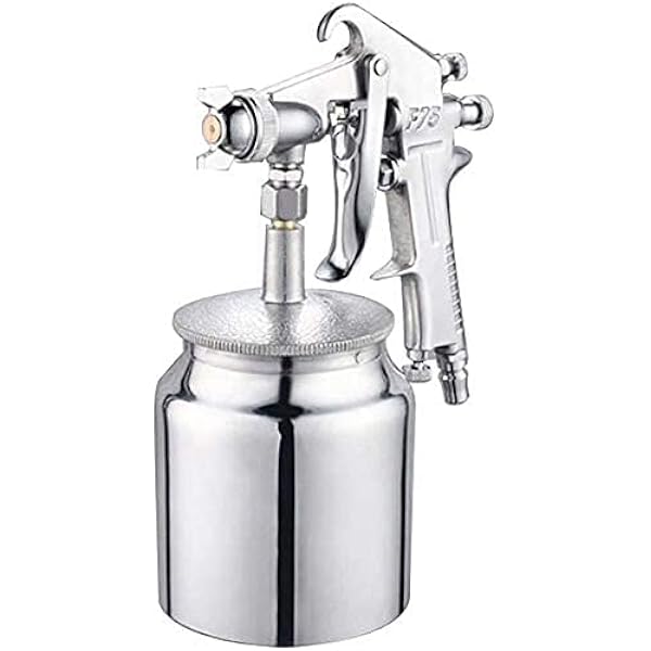 JUTOSU Professional Grade Air Spray Gun for Oil-based, Water-based, and Lacquer Paints, Home and DIY Use, Lightweight, for Beginners and Professionals, Suction and Gravity Type, DIY Professional Tool