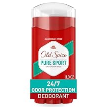 Old Spice High Endurance Deodorant for Men, Aluminum Free, Pure Sport Scent, 3.0 oz