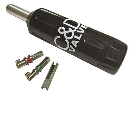 C&D Valve CD3830 Universal Locking Cap Removal Tool with 3 Bits