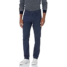 Amazon Essentials Men's Skinny-Fit 5-Pocket Stretch Twill Chino Pants (Previously Goodthreads), Navy, 35W x 32L