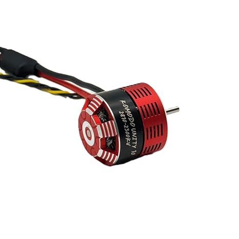 FURITEK KMD Unity 10 Competition 2-in-1 Brushless Outrunner Motor w Integrated ESC for 1/10 RC Rock Crawler | 24S LiPo | FOC Technology | High Torque | Bluetooth Tuning (1800, Kilovolts) (FUR-2714)