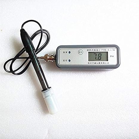 PHB-5 Portable pH Meter Pen-Style Digital PH Technology PH Tester Precision 0.1