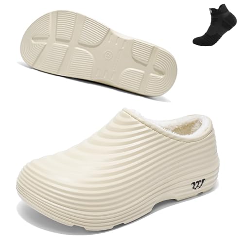 Shoes Clogs Men Women, Chef Shoes Women Non Slip Comfort Clogs for Winter