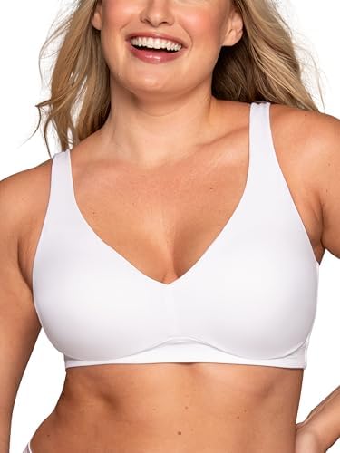 Vanity Fair Womens Beauty Back Smoothing Wireless Bra with Lift, Simple Sizing Available S-3xl