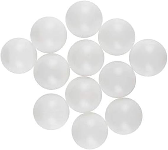 Rhode Island Novelty 1.5 Inch Plastic Ping Pong Ball, Pack of 12