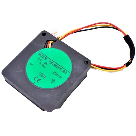 DC5V 0.10A 3-Wire 35x35x7mm 35mm Turbo Blower Cooling Fan AB3505HX-JB3