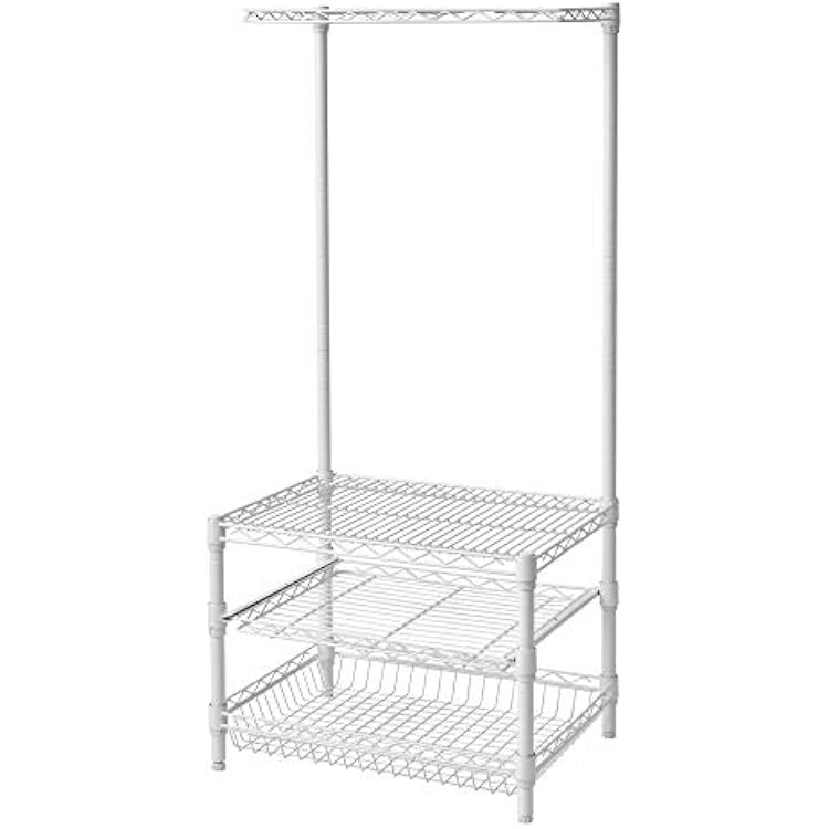 DormCo Suprima Portable Mini Fridge Organizer - White