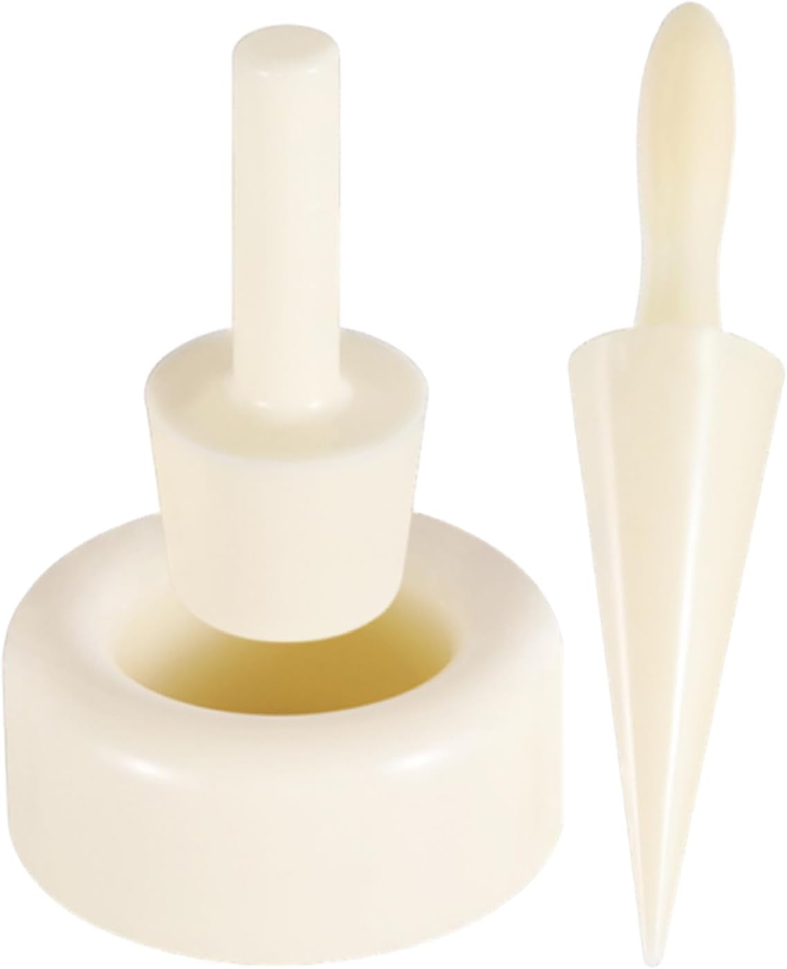 Waffle Cone Maker - Ice Cream Cone Maker | PE Ice Cream Cone Molds, Crispy Cone Roller Shaper, Kitchen Homemade Desserts Assist with a Comfortable Grip for Tea Break Parties Home Baking