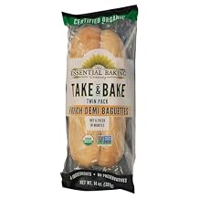 The Essential Baking Company French Demi Baguette 16 oz (Pack of 14)