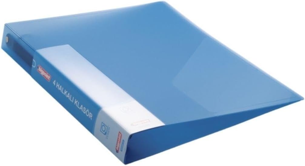 Bigpoint BP289-35 4 Halkalı Klasör Dosya, Mavi̇, A4
