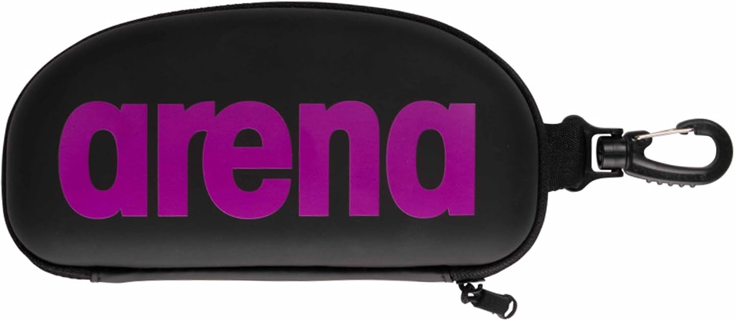 Arena Unisex Swimming Goggle Case, For Swimming Goggles, Protective Hard Cover, Clip Carrying Case, Multiple Colors