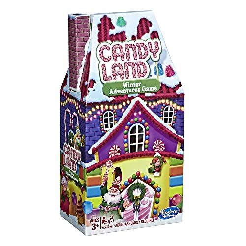 Hasbro Gaming Candy Land Game: Winter Adventures Edition Board Game for Kids Ages 3