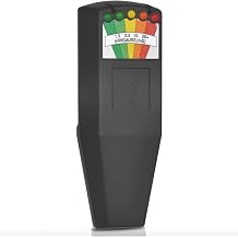 EMF Meter with LED Indicator, 1.5-20+ milliGAUSS Range, Black