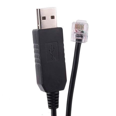 Skywatcher Telescope AZ-GTI Mount PC Connect EQMOD Cable for Replacing the Hand Control Cable (6feet/180cm)