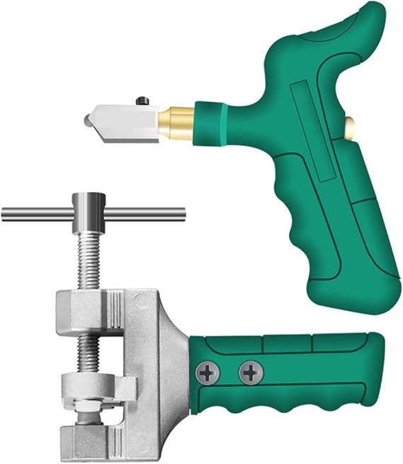 Tile Cutter, Tile Cutter Tool Kit Portable Handheld With Dual Purpose Head For Cutting Glass Ceramic Tiles Opener,for Tile Ceramic(Tile cutting set)