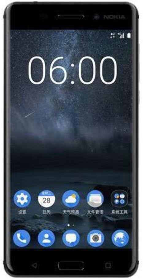 Nokia 6 Smartphone Size 5.5 Inch/13.97 cm Full HD Screen, 32 GB Android Nougat Black