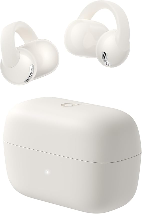 soundcore C50i by Anker, Open-Ear Headphones, Clip-on Earbuds, Ultra-Comfort, FlexiClip Design, 12 mm Drivers for Powerful Bass, AI Clear Calls, 28H Playtime, Secure Fit, Hi-Res, IP55, Bluetooth 6.0