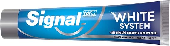 Signal White System Diş Macunu Original 2 Haftada Daha Beyaz Dişler 75 ml