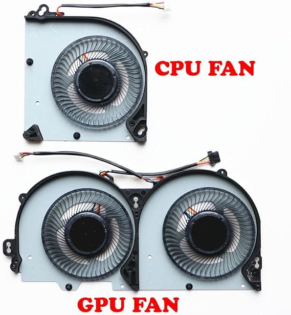 Laptop CPU GPU Fan for CLEVO P960 P970 P950EN P970EX BS5205HS-U3Z RTX2060/70/80 DC 5V 0.5A 4PIN