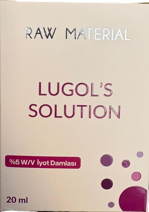 Raw Material Lugol's Solution iyot %5 Damla 20 ml