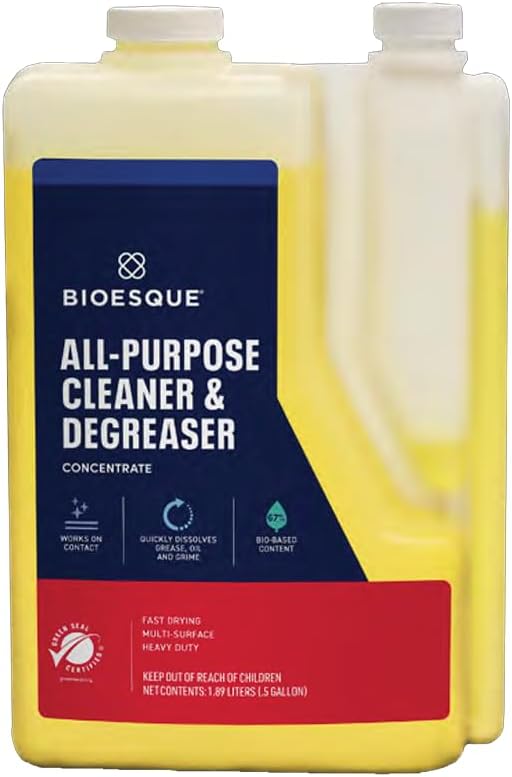 Bioesque All Purpose Cleaner/Degrease Concentrate, 64 Fluid Ounce (Pack of 1)
